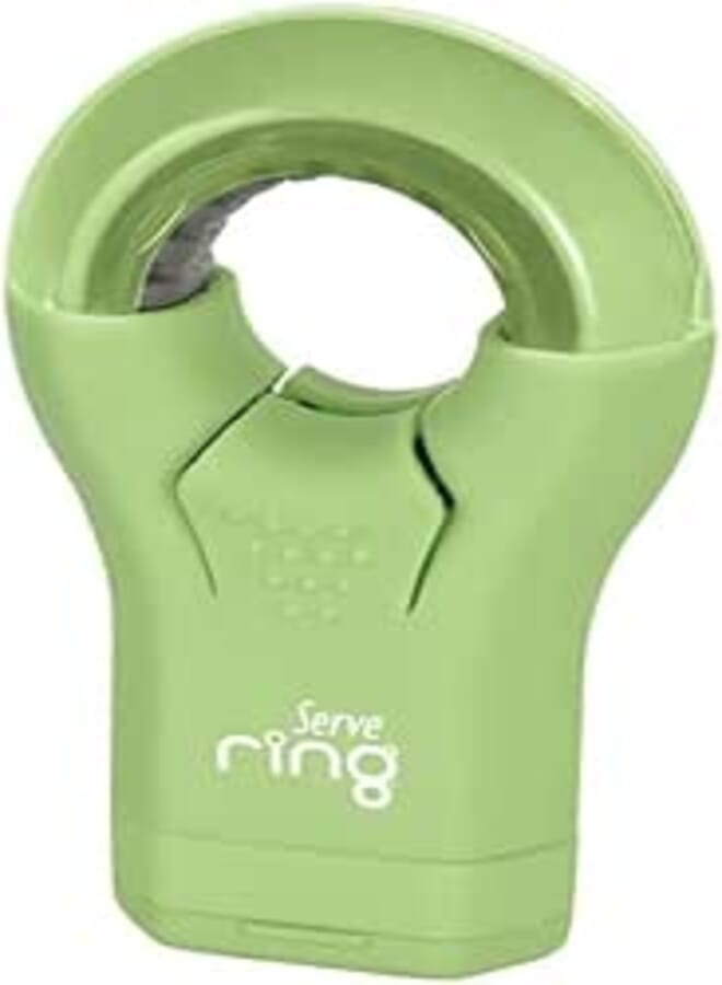 Serve SV-Ring1EY Ring 2 in 1 Eraser and Sharpener - Teal Green